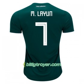 Billige Fotballdrakter Mexico M.Layun 7 VM 2018 Hjemmedraktsett